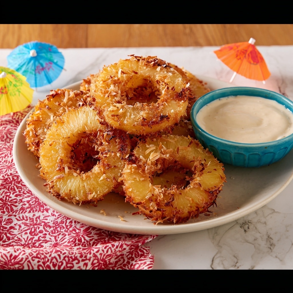 Fried Pina Colada Rings Recipe