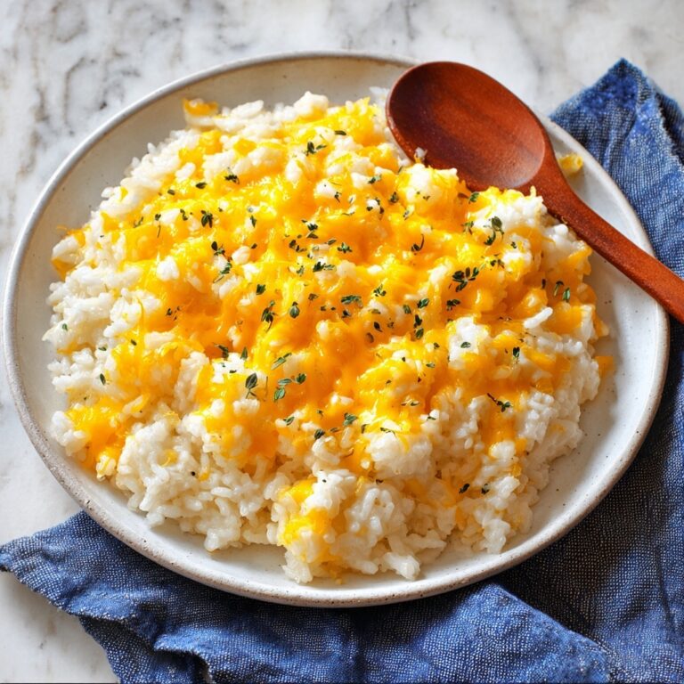 Cheesy Rice Recipe