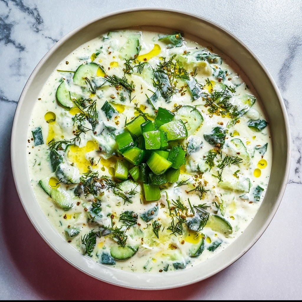 Cacık (Turkish Yogurt Cucumber) Recipe