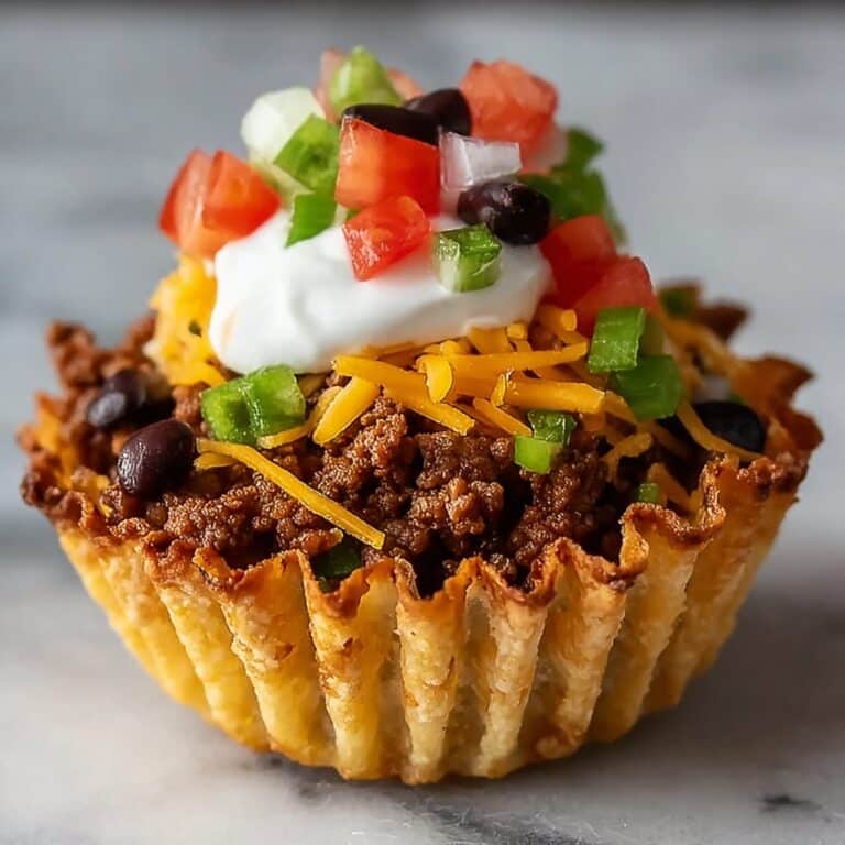 Taco Cupcakes Recipe