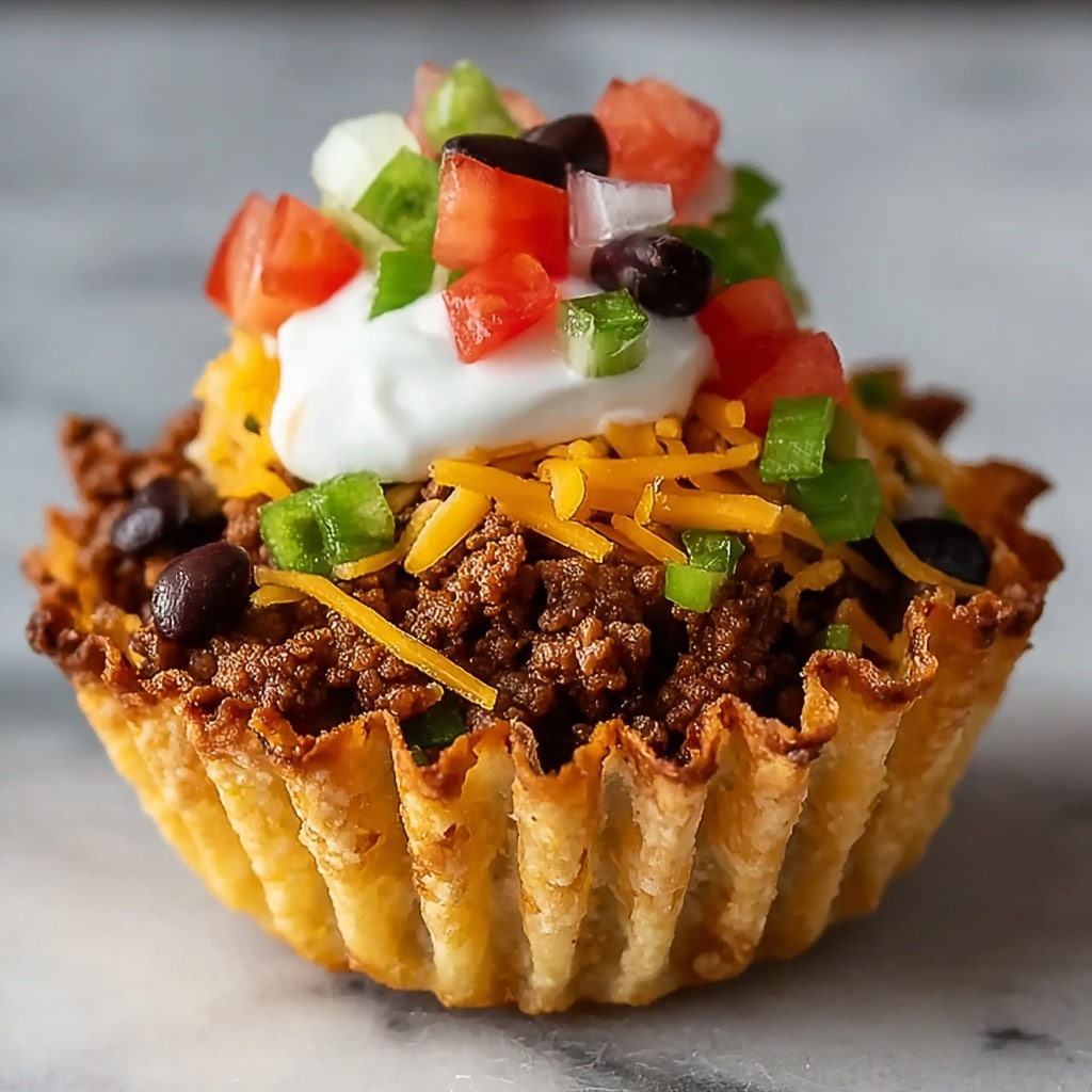 Taco Cupcakes Recipe