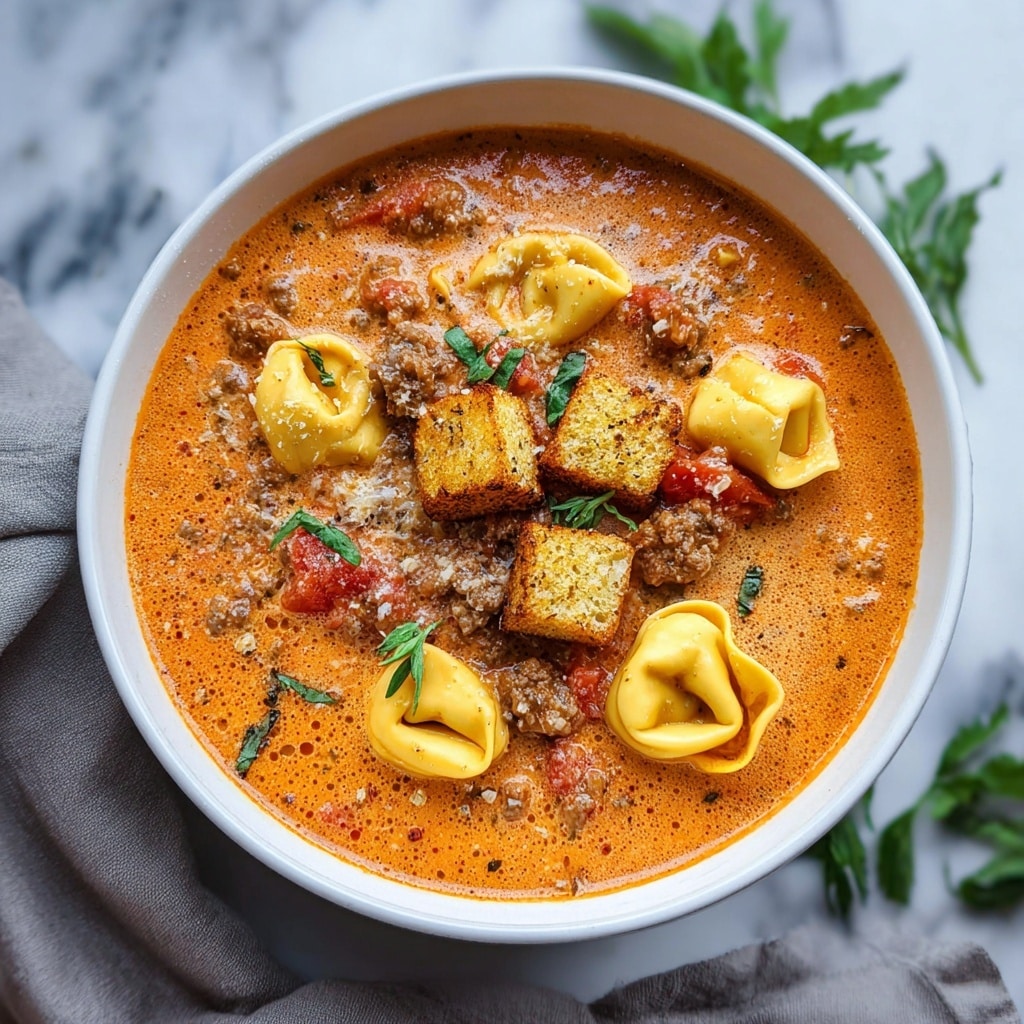 Tuscan Tortellini Soup Recipe