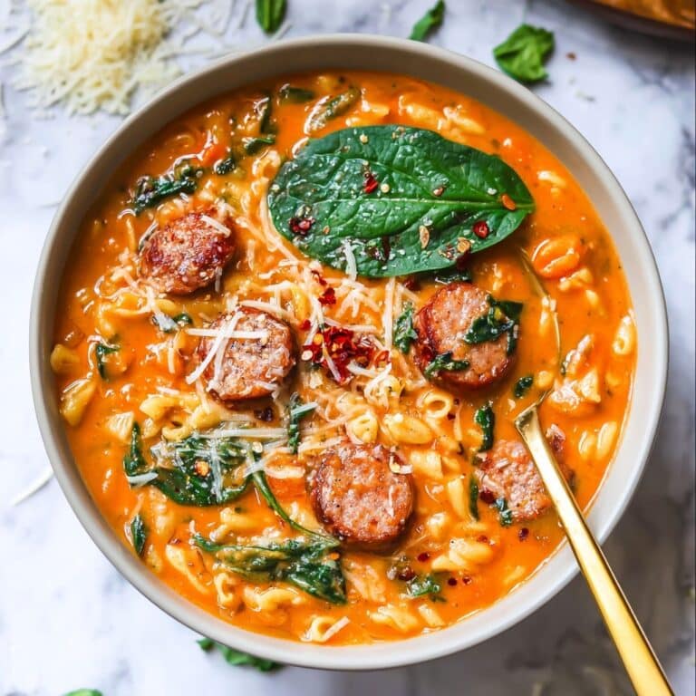 Marry Me Sausage Orzo Soup Recipe
