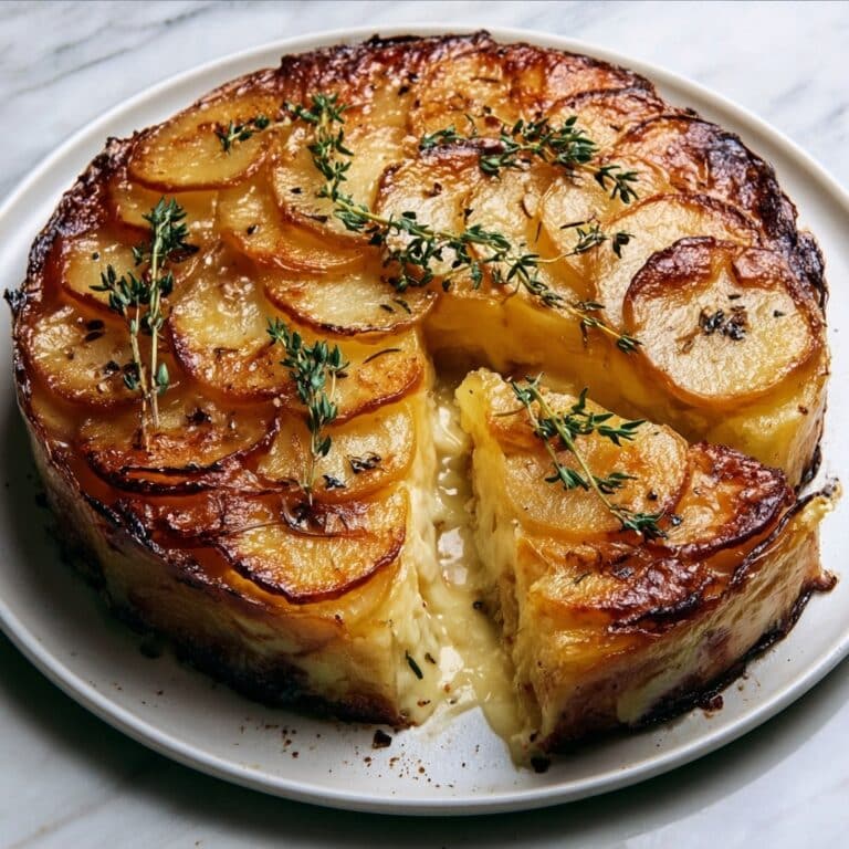 Crispy Balsamic Thyme Potato Torte Recipe