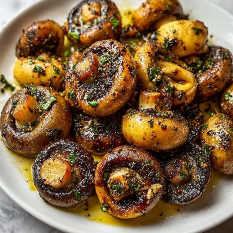 Easy Air Fryer Mushrooms Recipe