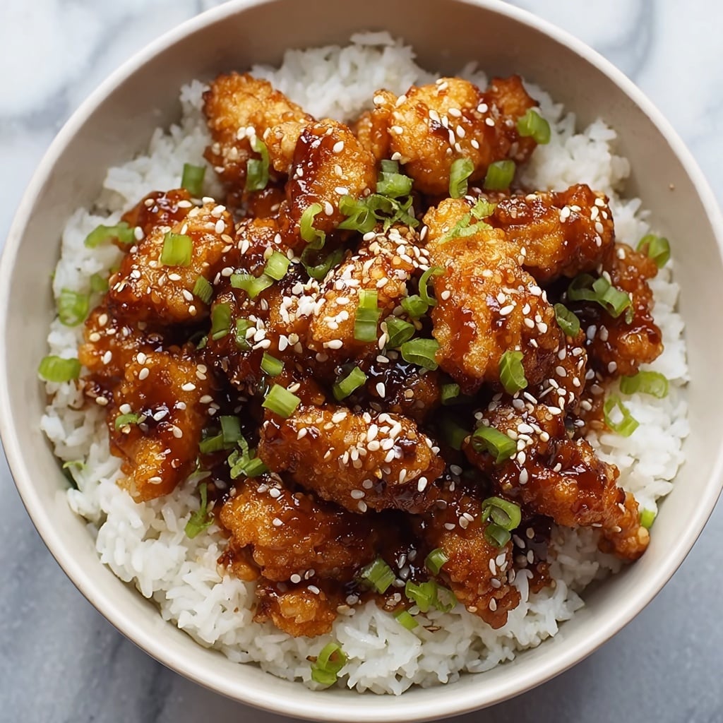 Crispy and Sticky Honey Sesame Chicken Recipe