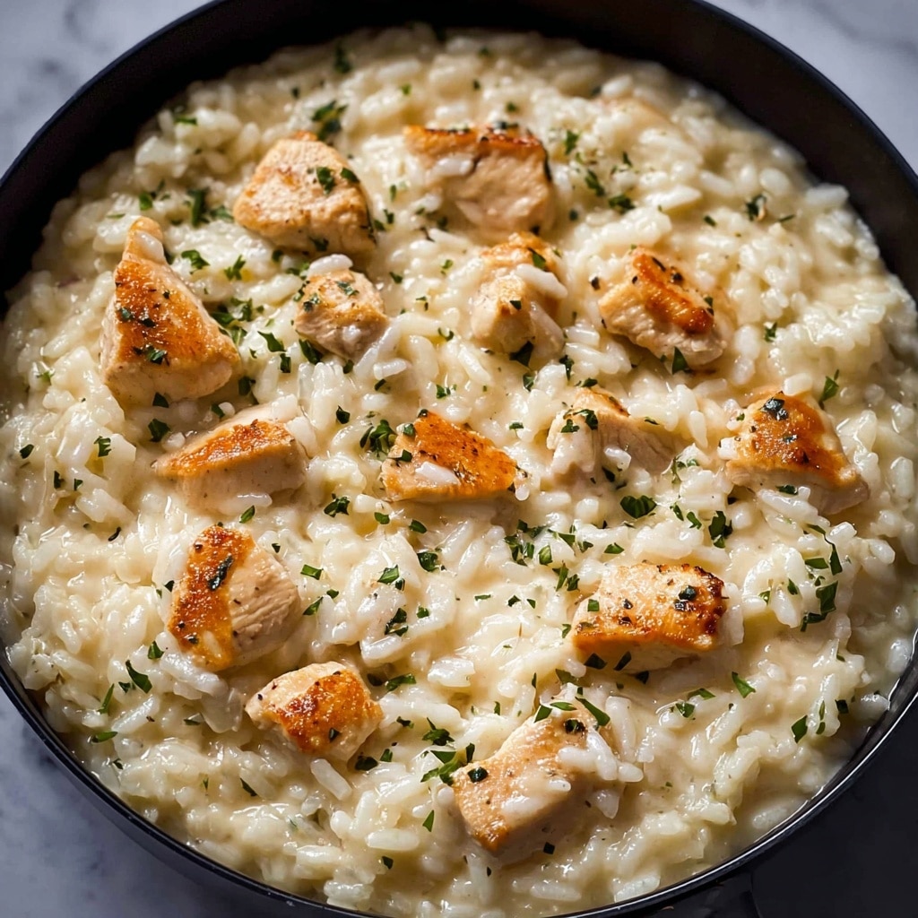 Creamy Parmesan One Pot Chicken and Rice Recipe