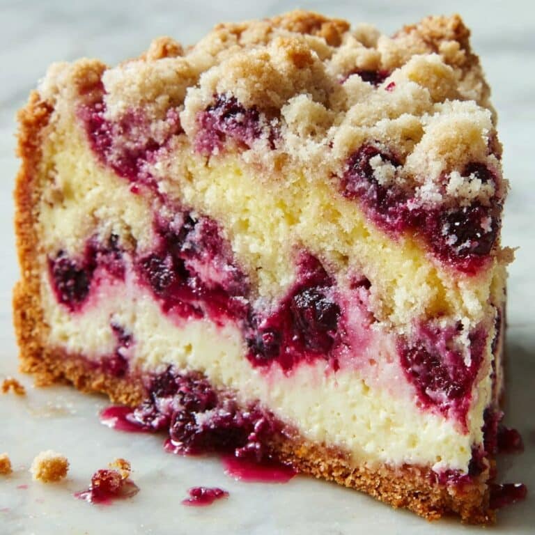 Raspberry Cream Cheese Coffee Cake Recipe