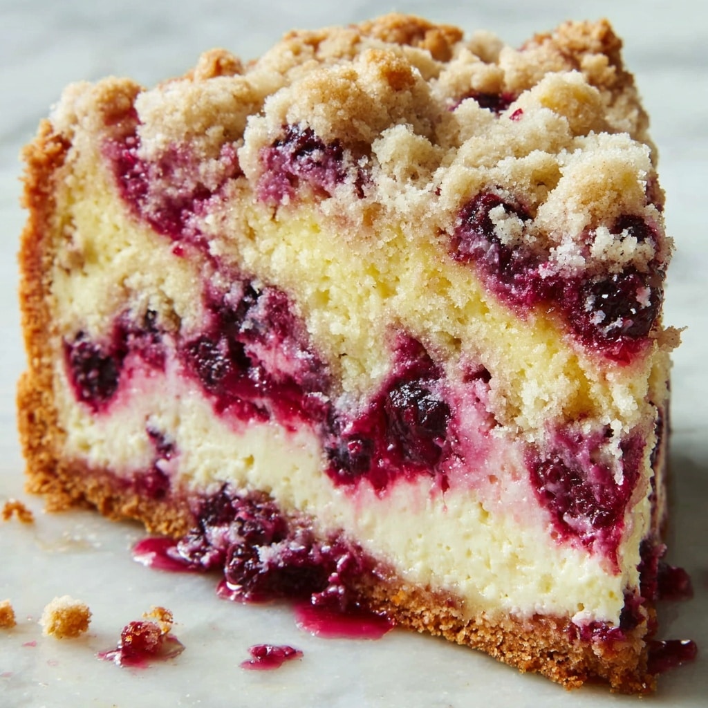 Raspberry Cream Cheese Coffee Cake Recipe
