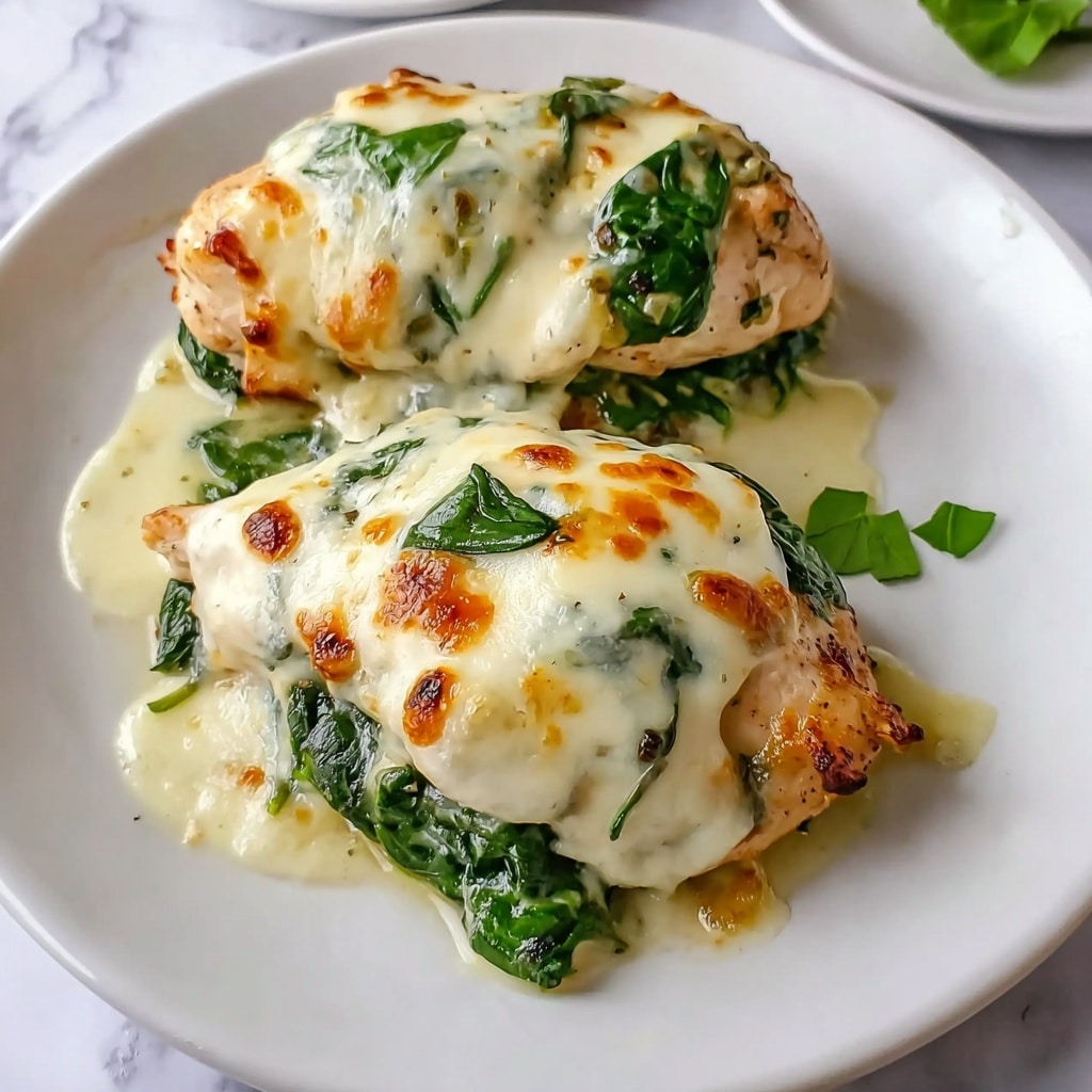 Creamy Chicken Spinach Bake Recipe