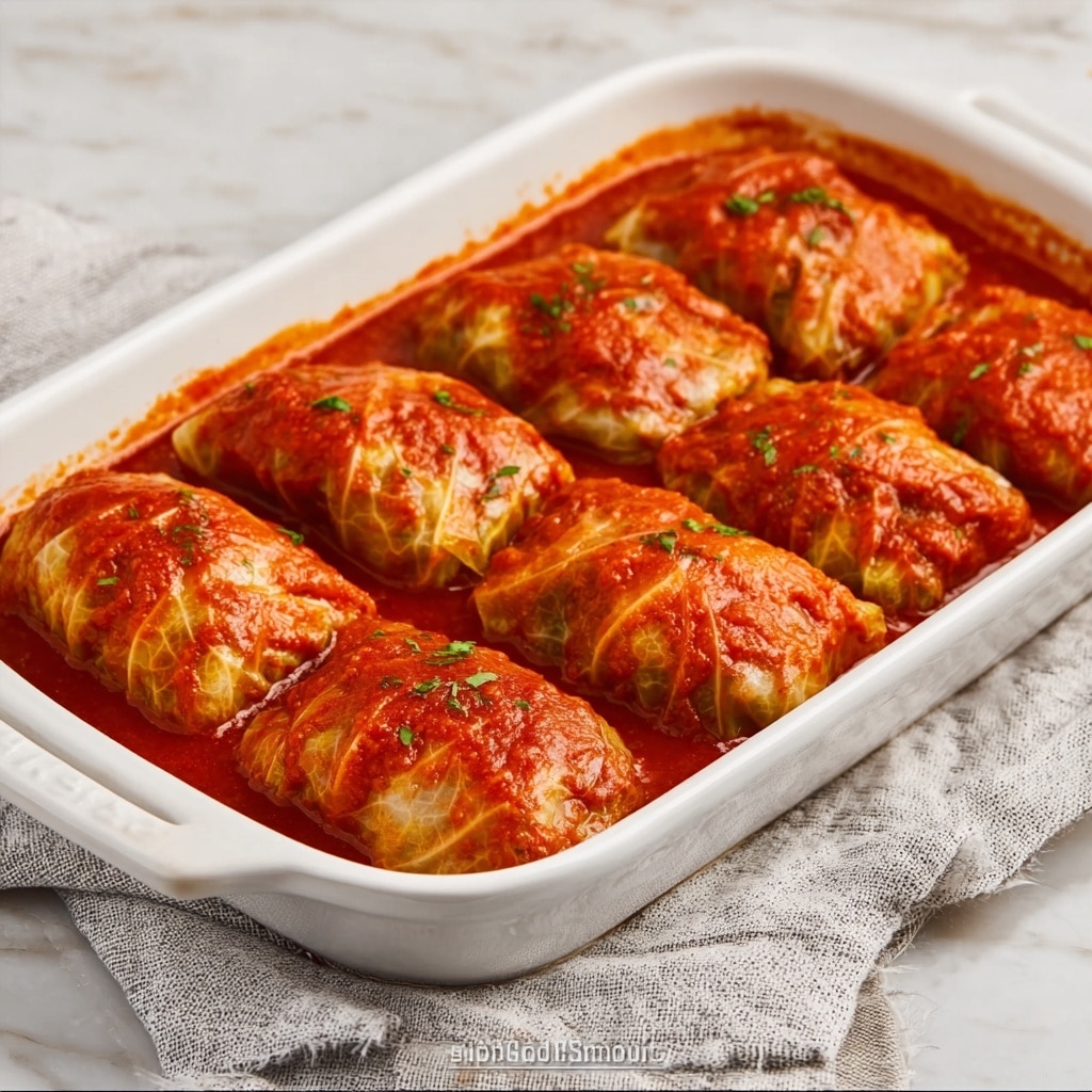 Stuffed Cabbage Roll Casserole Recipe - Recipe Image