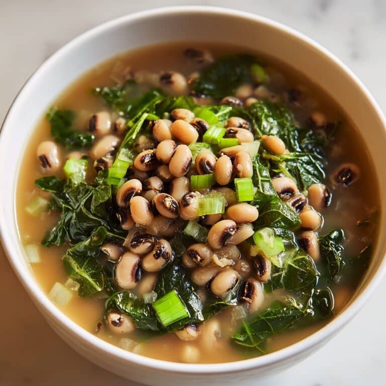 Black-Eyed Peas with Greens Recipe