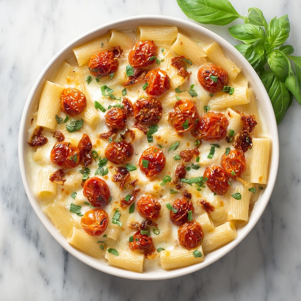 Roasted Tomato and Garlic Ricotta Pasta Recipe