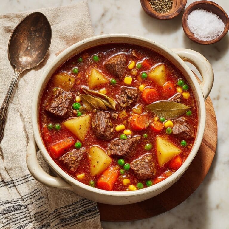 Beef Vegetable Soup Recipe