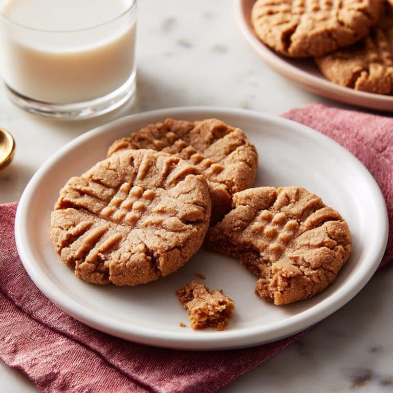 Easy Peanut Butter Cookies Recipe