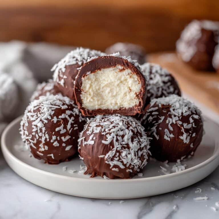 No-Bake Coconut Cream Balls Recipe