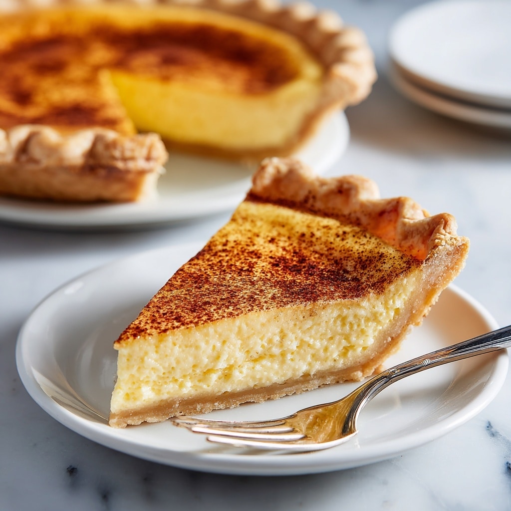 Old-Fashioned Egg Custard Pie Recipe