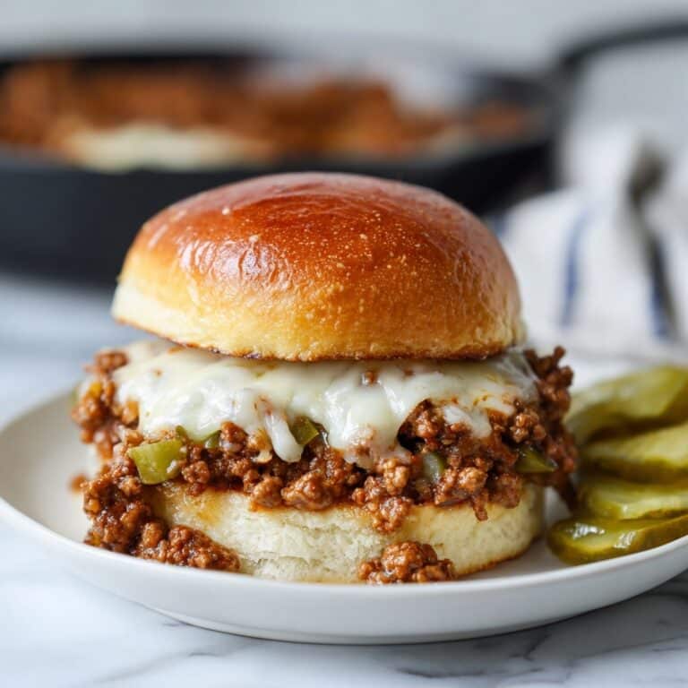 Philly Cheesesteak Sloppy Joes Recipe