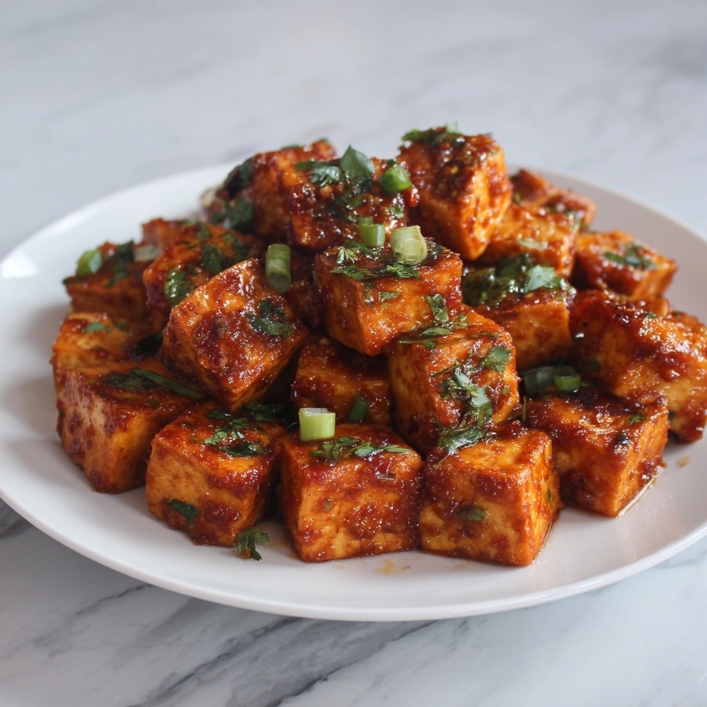 Spicy Tofu with Creamy Coconut Sauce Recipe