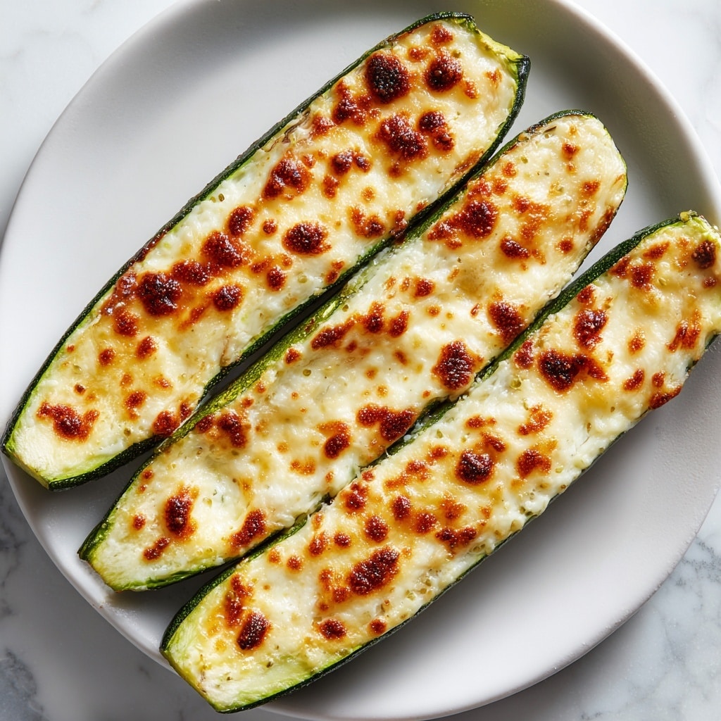 Garlic Lemon and Parmesan Oven Roasted Zucchini Recipe