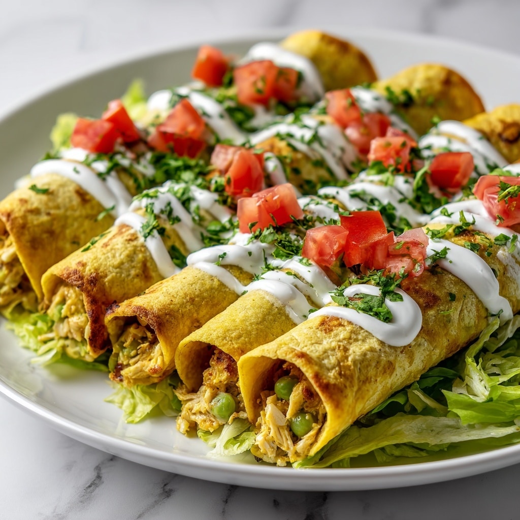 Keto Chicken Cheese Taquitos Recipe - Recipe Image