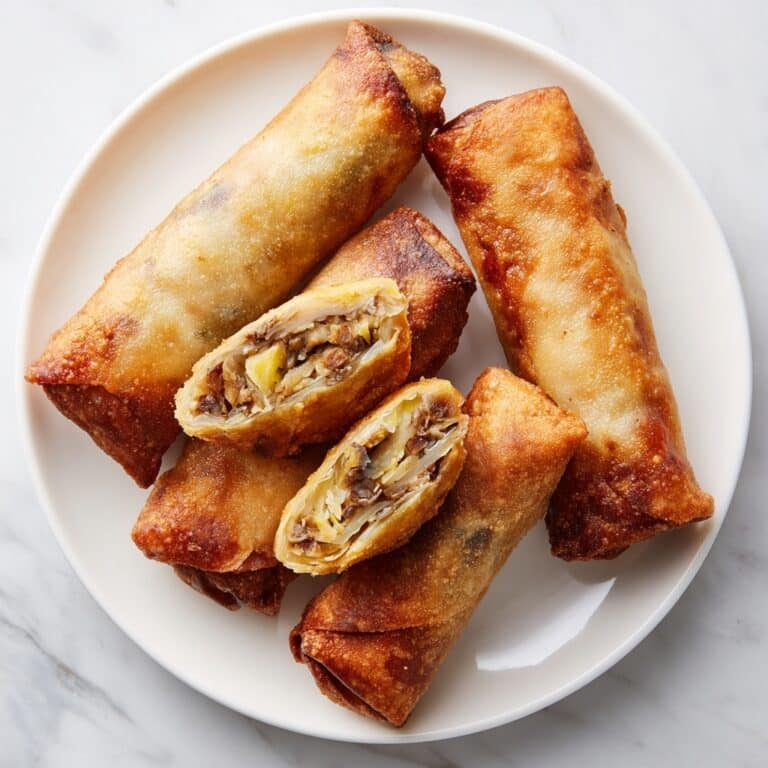 Baked Apple Pie Rice Paper Rolls Recipe