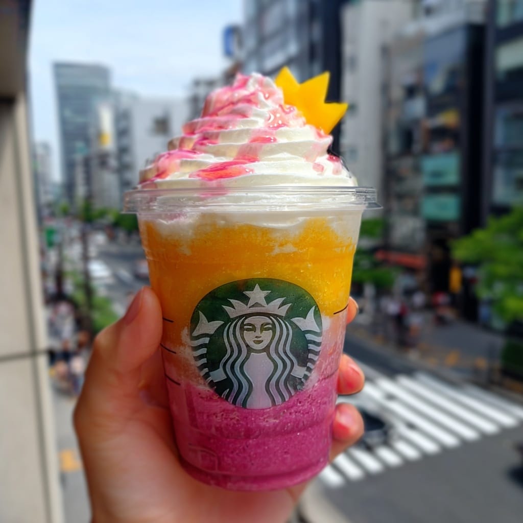 Kiwi Dragonfruit Crush Frappuccinos Recipe - Recipe Image