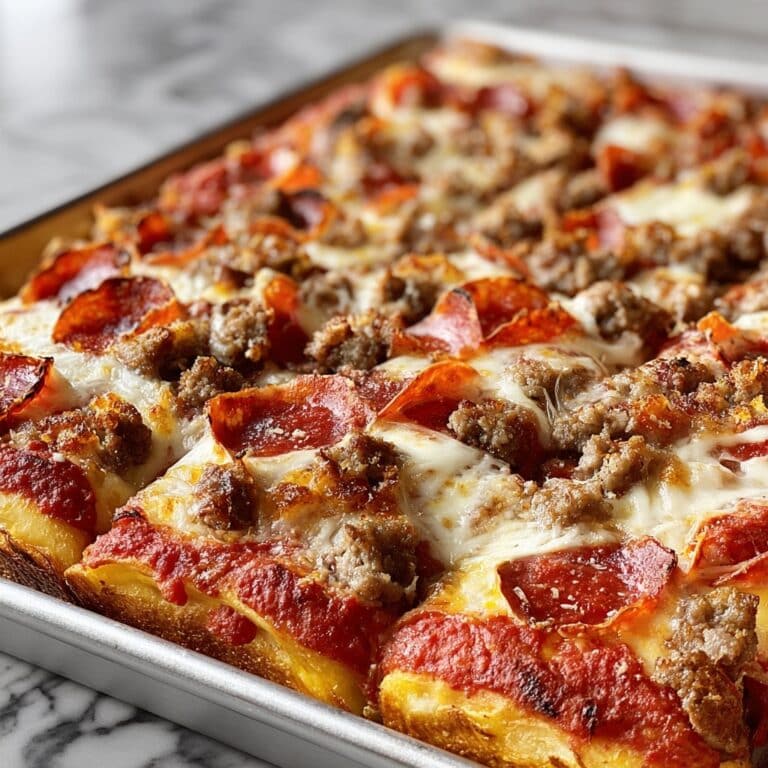 Meat Lovers Pizza Casserole Recipe