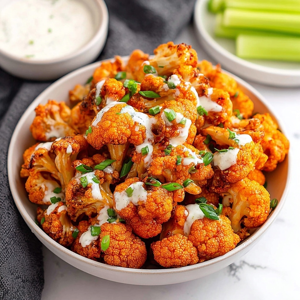 Air Fryer Buffalo Cauliflower Recipe