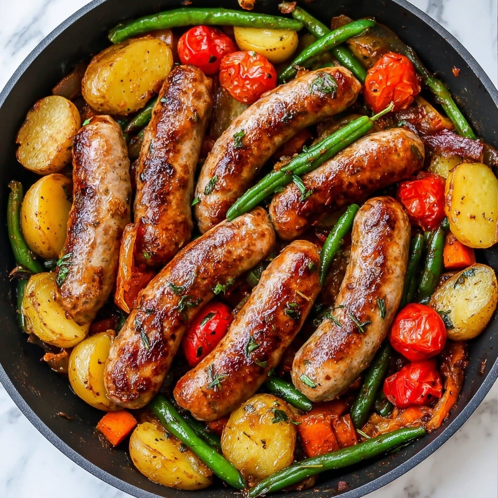 One-Pan Sausage and Vegetables Recipe
