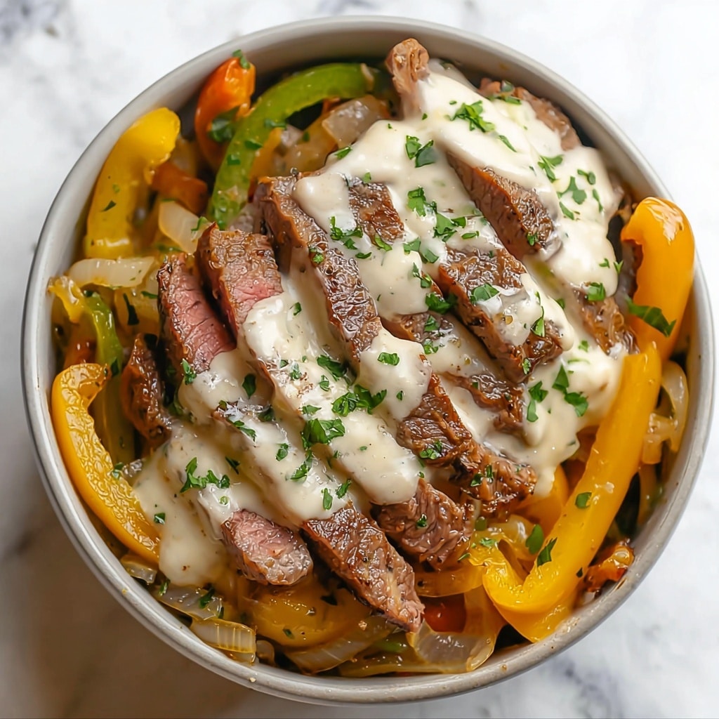 Philly Cheesesteak In A Bowl Recipe