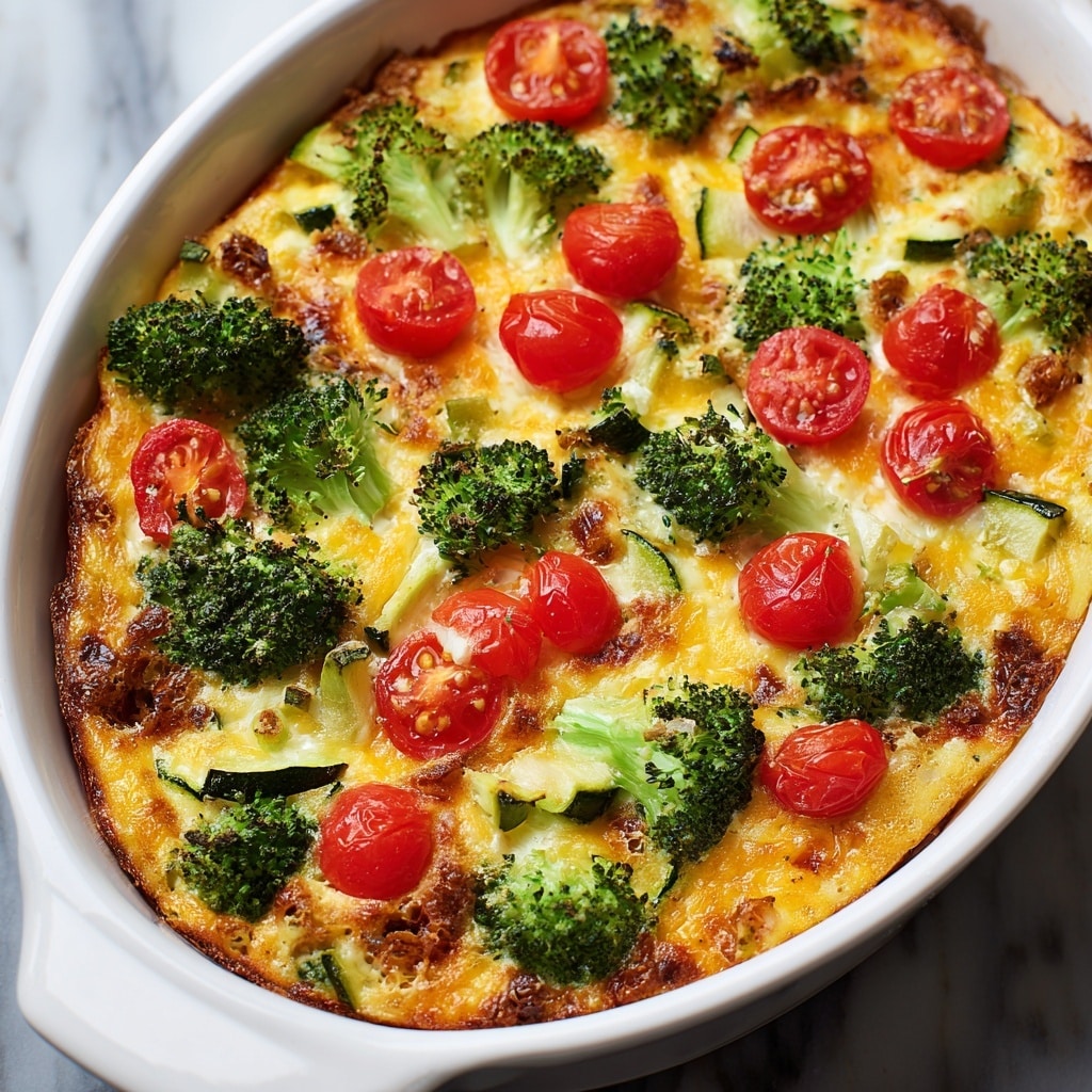 Vegetable Breakfast Casserole Recipe - Recipe Image