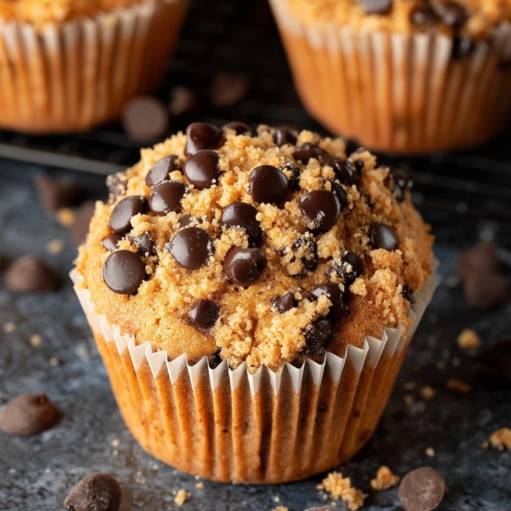 Chocolate Chip Tigernut Flour Muffins Recipe - Recipe Image