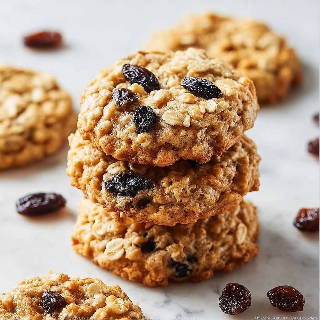 Soft & Chewy Oatmeal Raisin Cookies Recipe