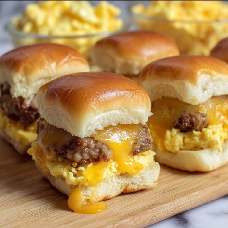Easy Breakfast Sliders Recipe