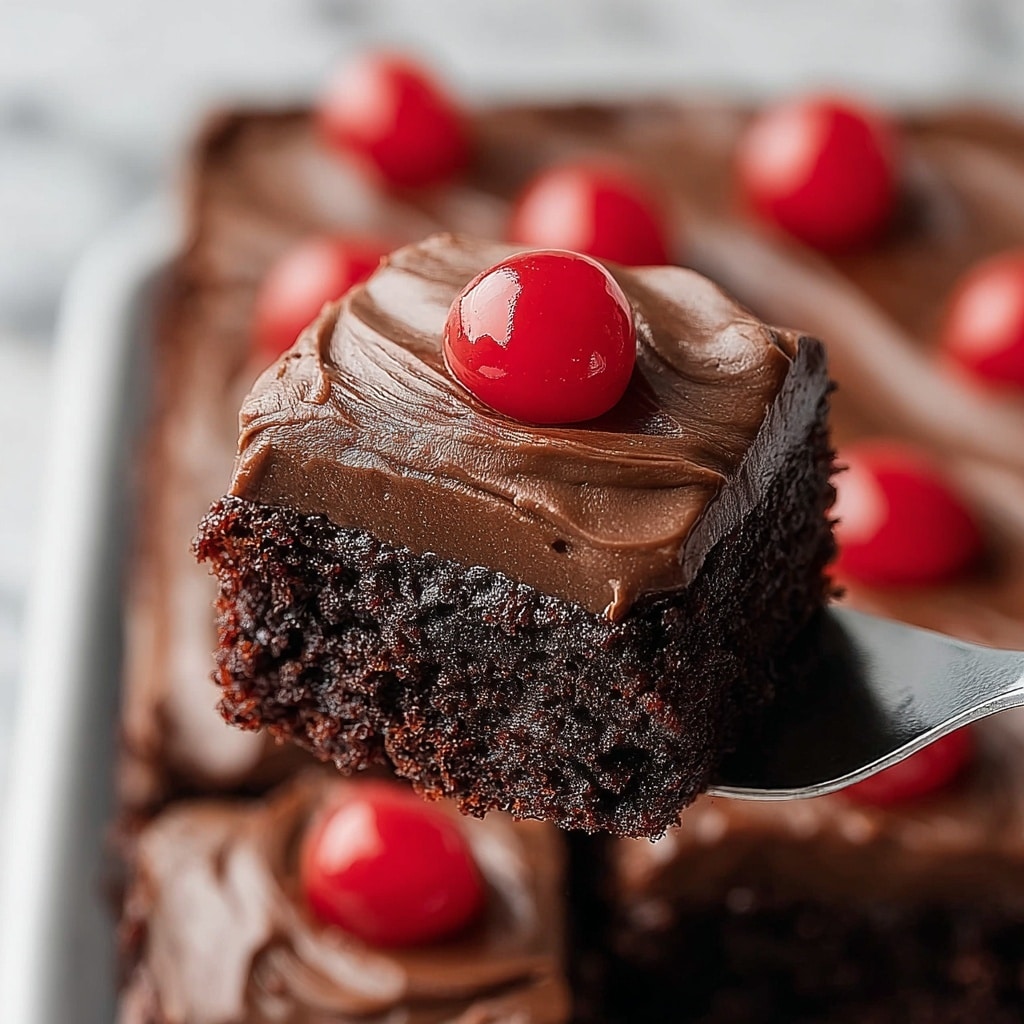 Dr Pepper Cherry Cake Recipe - Recipe Image