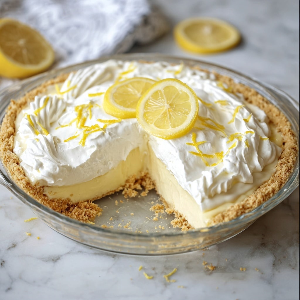 Easy Lemon Cream Pie Recipe - Recipe Image