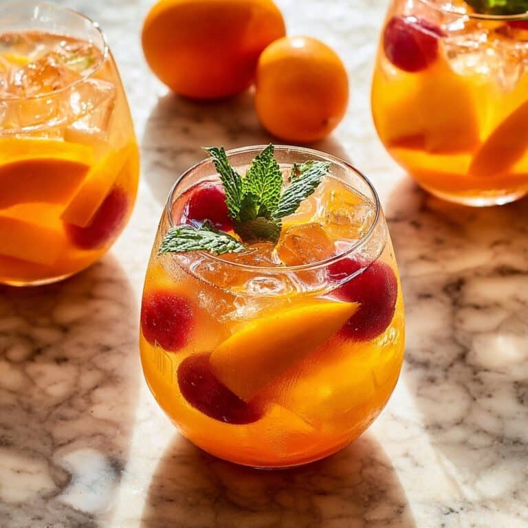 Refreshing Patio Peach Sangria Recipe
