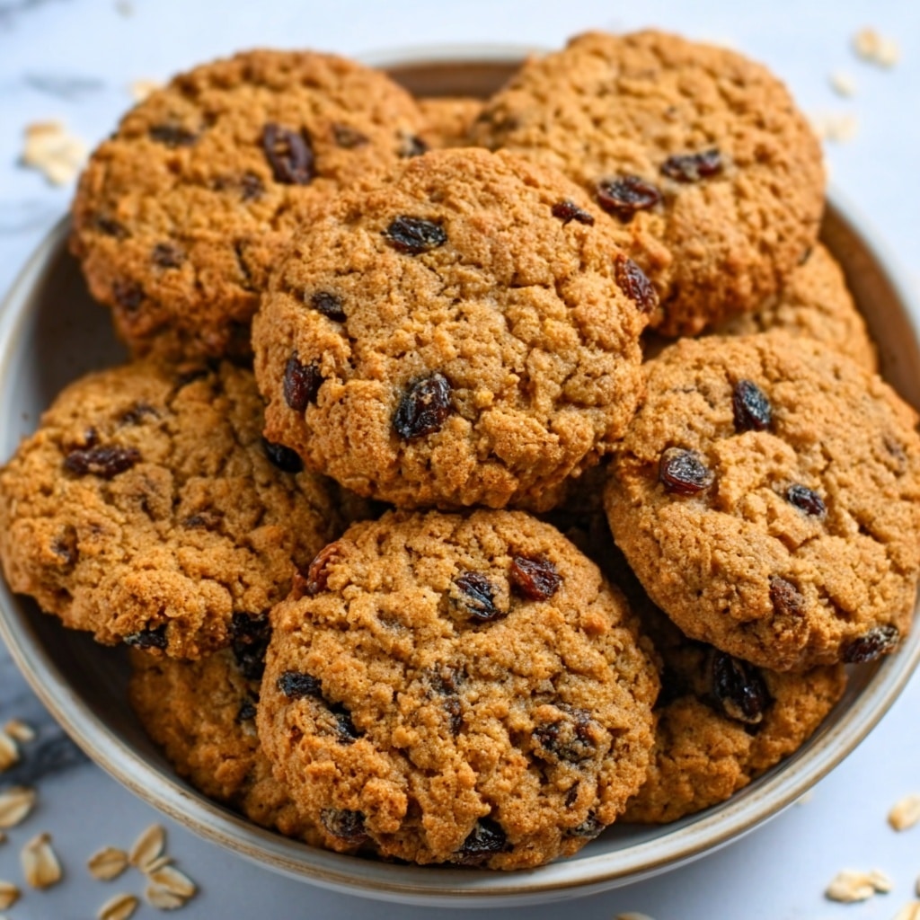 Vegan Oatmeal Raisin Cookies Recipe