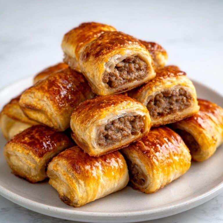 French Onion Sausage Rolls Recipe