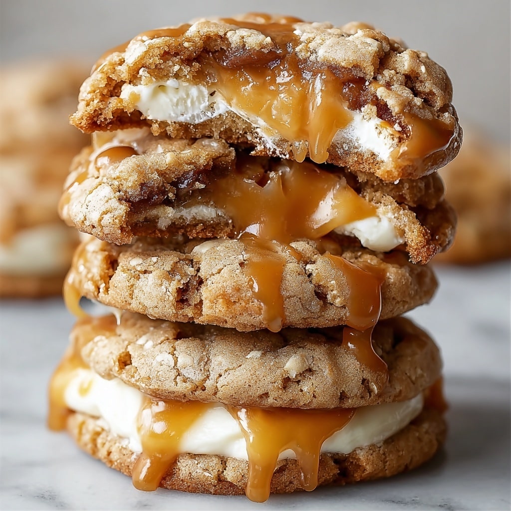 Caramel Cheesecake Cookies Recipe