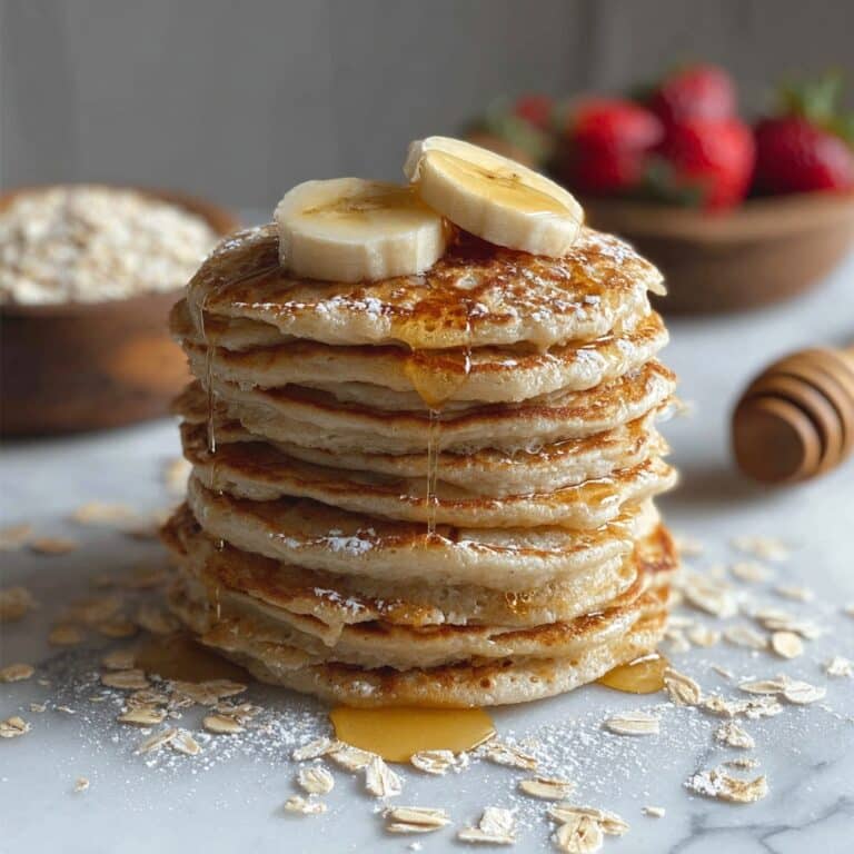 Oatmeal Protein Pancakes Recipe