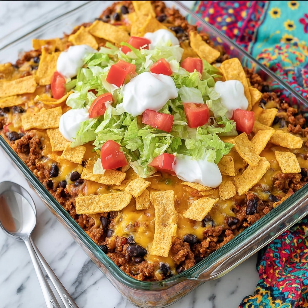Walking Taco Casserole Recipe - Recipe Image