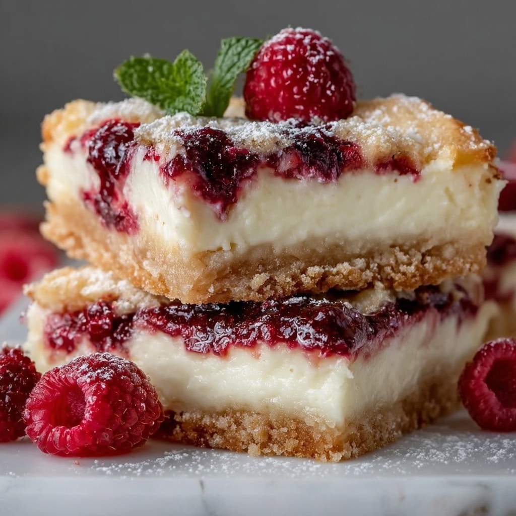 Heavenly Raspberry Cheesecake Bars Recipe