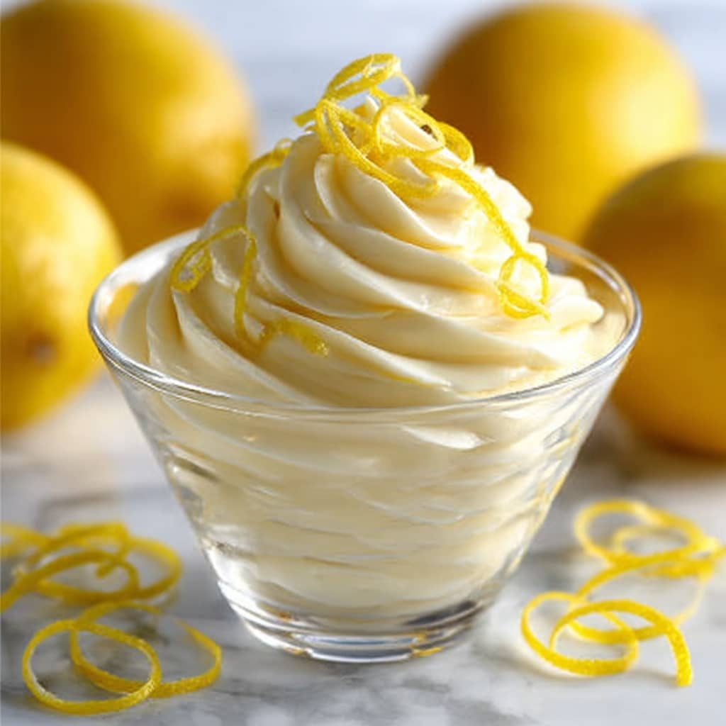 Creamy Lemon Mousse Recipe