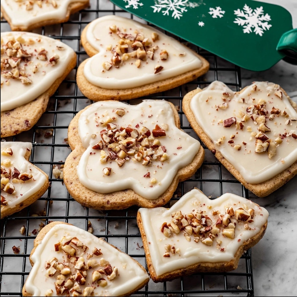 Pecan Sugar Cookies Recipe - Recipe Image