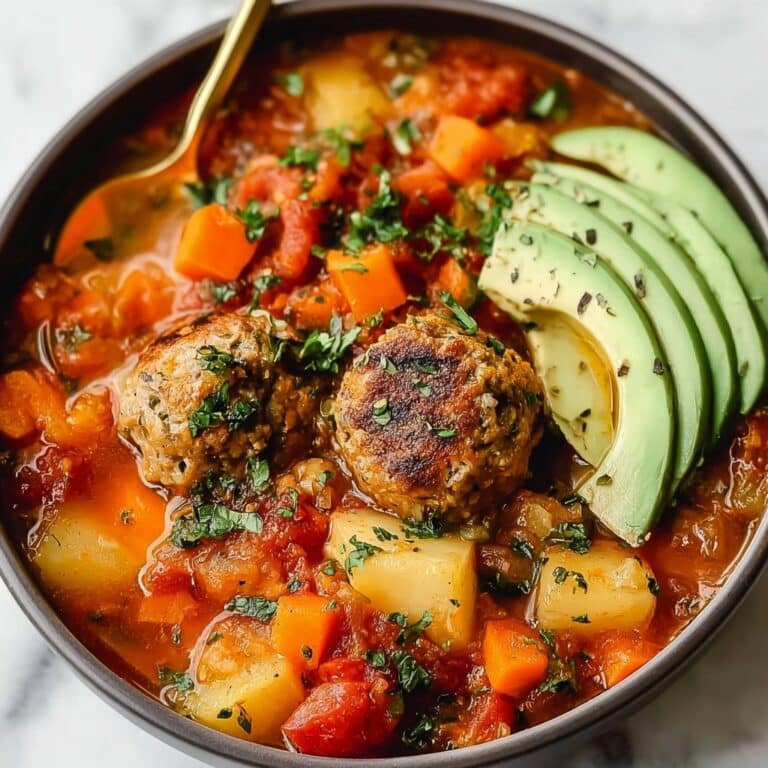 Mexican Meatball Soup Recipe