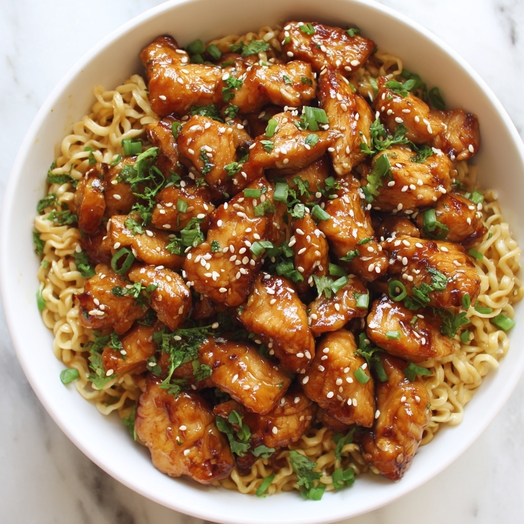 Kung Pao Chicken Noodles Recipe - Recipe Image