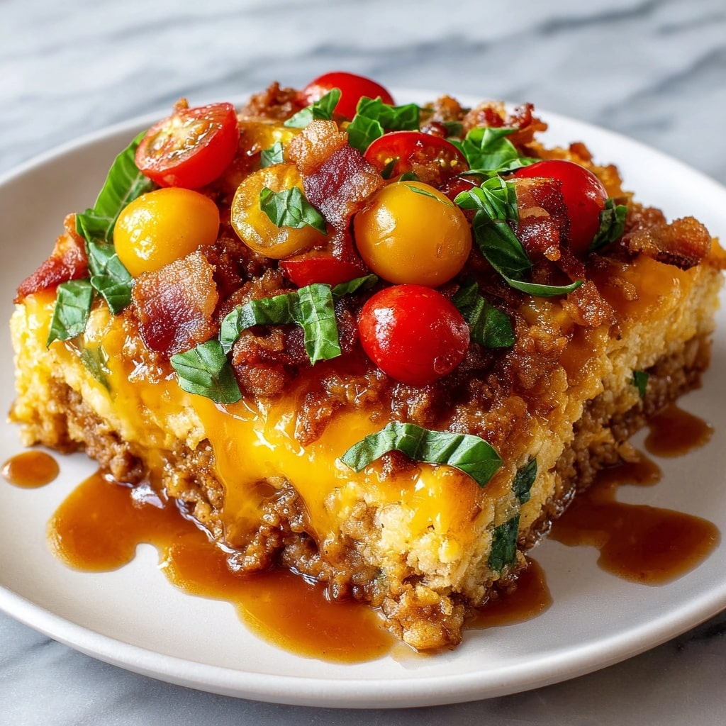 Cheeseburger Pie Recipe - Recipe Image