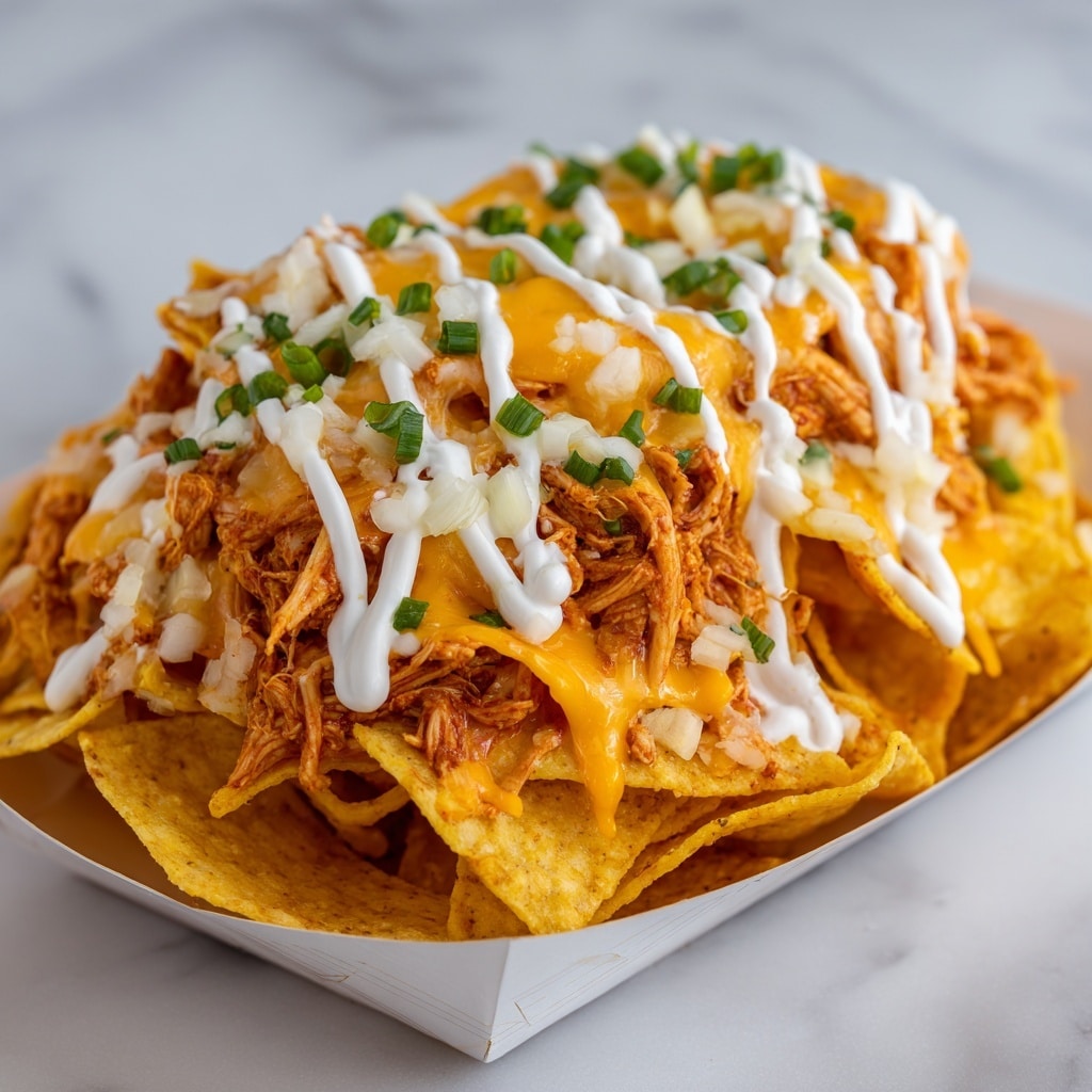 Buffalo Chicken Nachos Recipe - Recipe Image